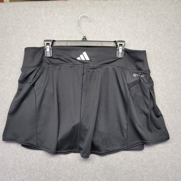 Adidas Club Skirt Tennis Women's Black HS1654 Size XL Athletic Sports Skort - Picture 3 of 6